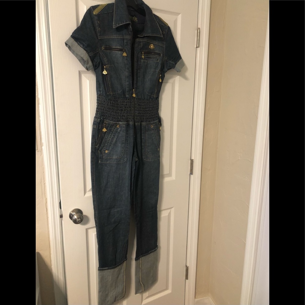 Dere’on denim jumper Sz L